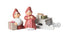 Josefine & Oliver Klarborg Nisse med slæde & gave